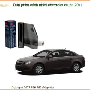 Dán Phim Cách Nhiệt Chevrolet Cruze 2011 - Trung Tâm Thi Công Chính Hãng TPHCM