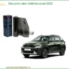 Dán Phim Cách Nhiệt Kia Sonet 2025 - Trung Tâm Dán Phim Uy Tín TPHCM