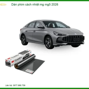 Dán phim cách nhiệt MG MG5 2026 - Trung Tâm Thi Công Chính Hãng TPHCM