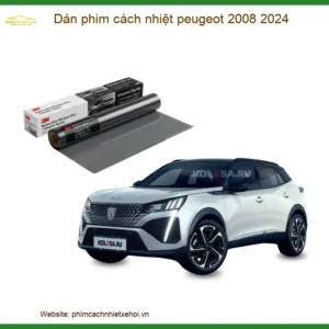 Dán Phim Cách Nhiệt Peugeot 2008 2024 - Trung Tâm Thi Công Uy Tín TPHCM