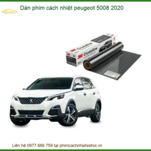 Dán phim cách nhiệt Peugeot 5008 2020 - Trung Tâm Lắp Đặt Uy Tín TPHCM