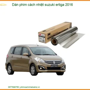 Dán Phim Cách Nhiệt Suzuki Ertiga 2016 - Trung Tâm Thi Công Uy Tín TPHCM