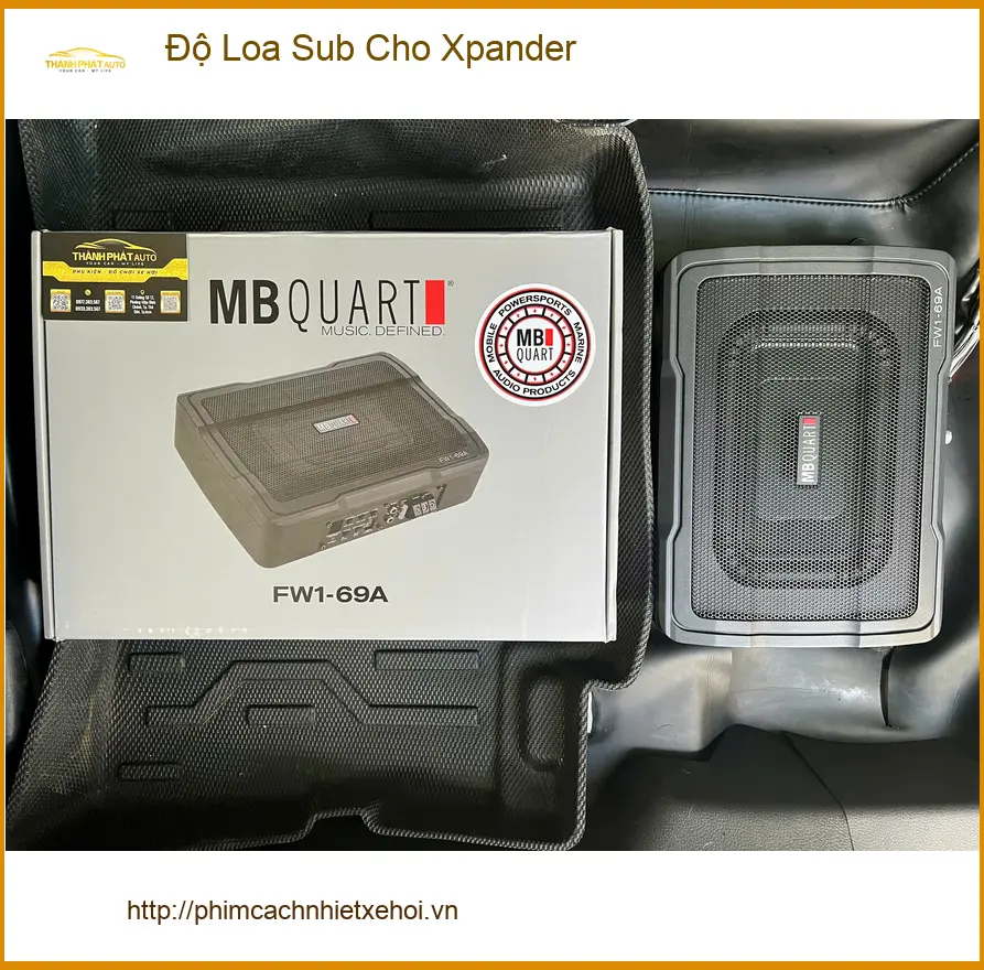 Anh Dũng độ loa sub cho Xpander tại Quận Thủ Đức để âm thanh sống động hơn ảnh thực tế 3