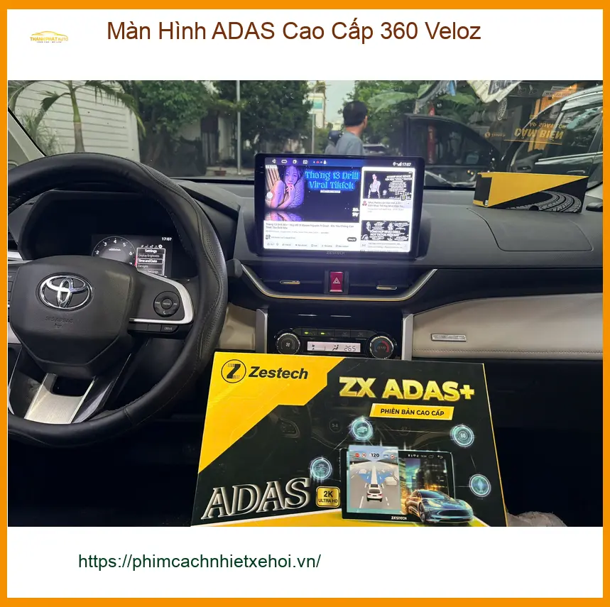 Anh Quý lắp Màn Hình ADAS Cao Cấp 360 Veloz uy tín ở Quận Thủ Đức ảnh thực tế 2