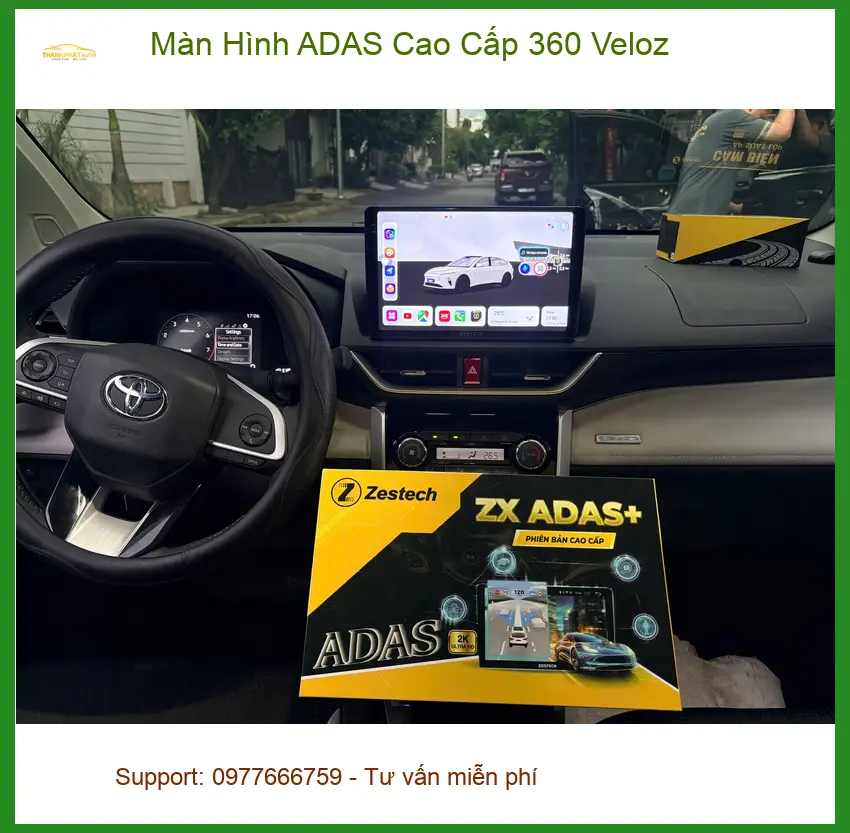 Anh Quý lắp Màn Hình ADAS Cao Cấp 360 Veloz uy tín ở Quận Thủ Đức ảnh thực tế 4