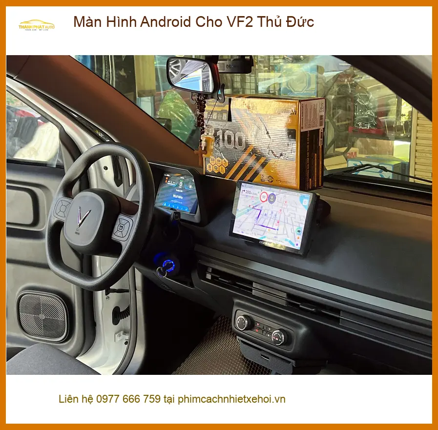 Anh Khải nâng cấp Màn Hình Android VF2 tại Thủ Đức, trải nghiệm giải trí vượt trội.
