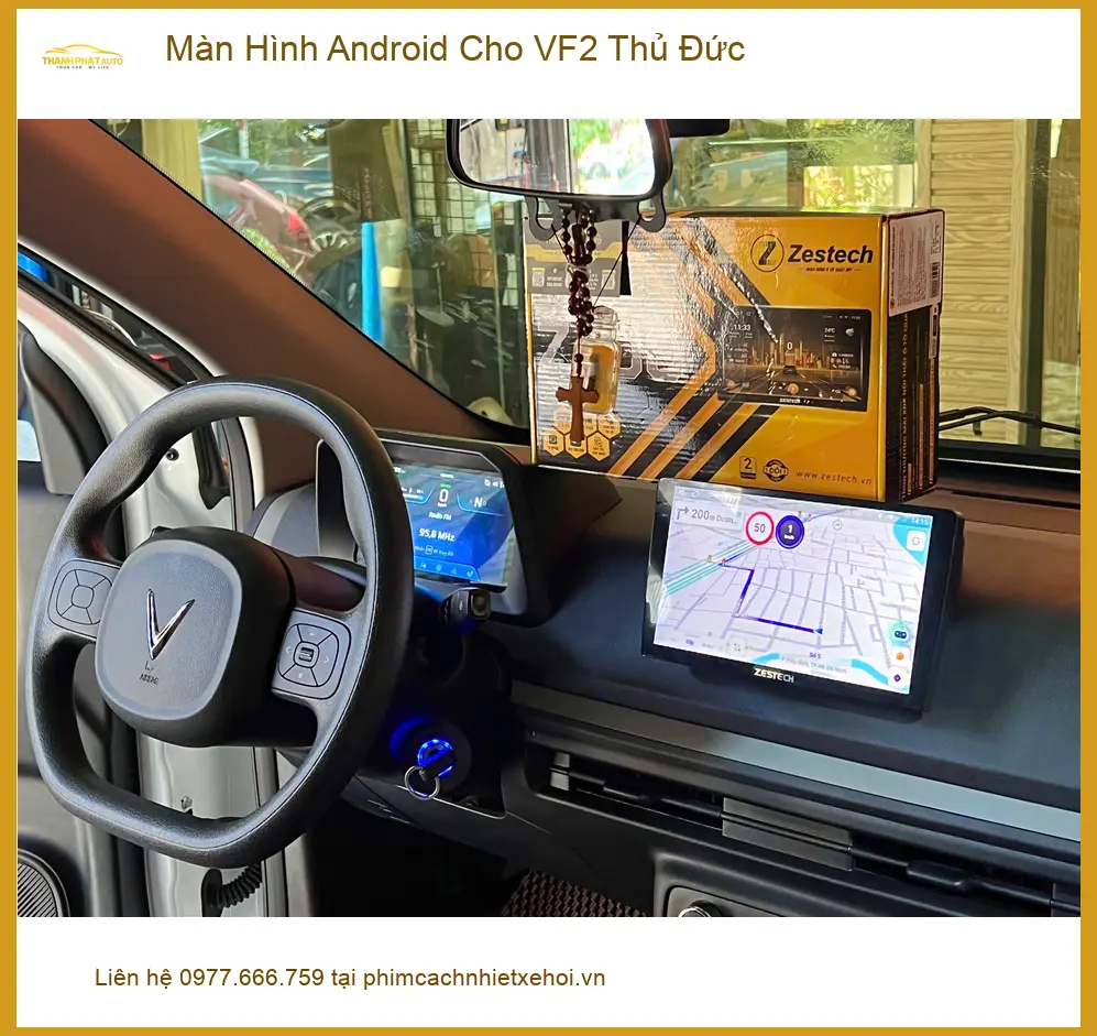 Anh Khải nâng cấp Màn Hình Android VF2 tại Thủ Đức, trải nghiệm giải trí vượt trội. ảnh thực tế 3