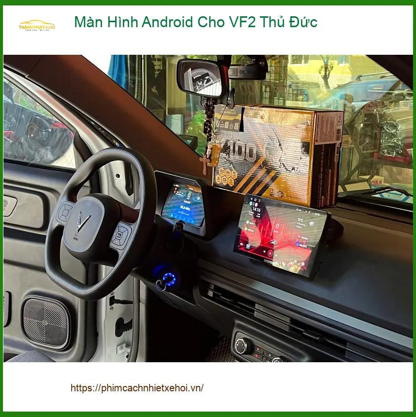 Anh Khải nâng cấp Màn Hình Android VF2 tại Thủ Đức, trải nghiệm giải trí vượt trội. ảnh thực tế 4