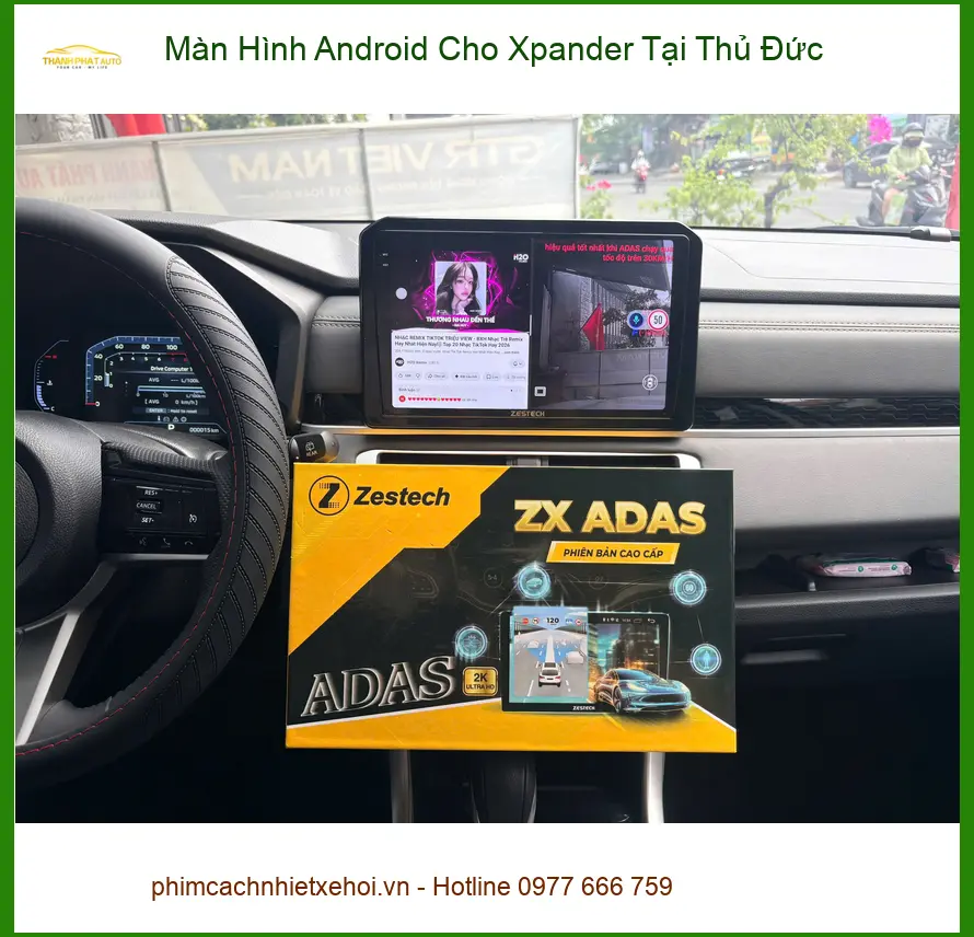 Anh Tùng nâng cấp Màn Hình Android cho Xpander tại Thủ Đức ảnh thực tế 2