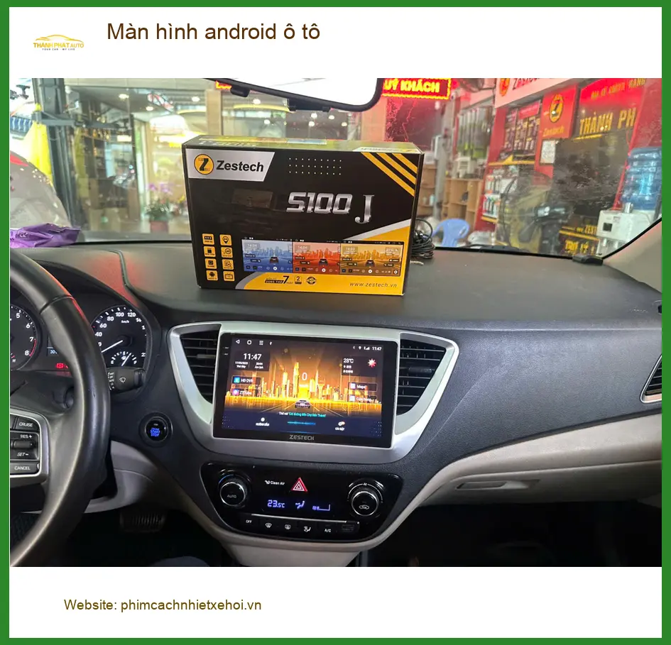 Anh Dũng lắp màn hình Android ô tô Toyota Vios tại Quận Tân Bình ảnh thực tế 2
