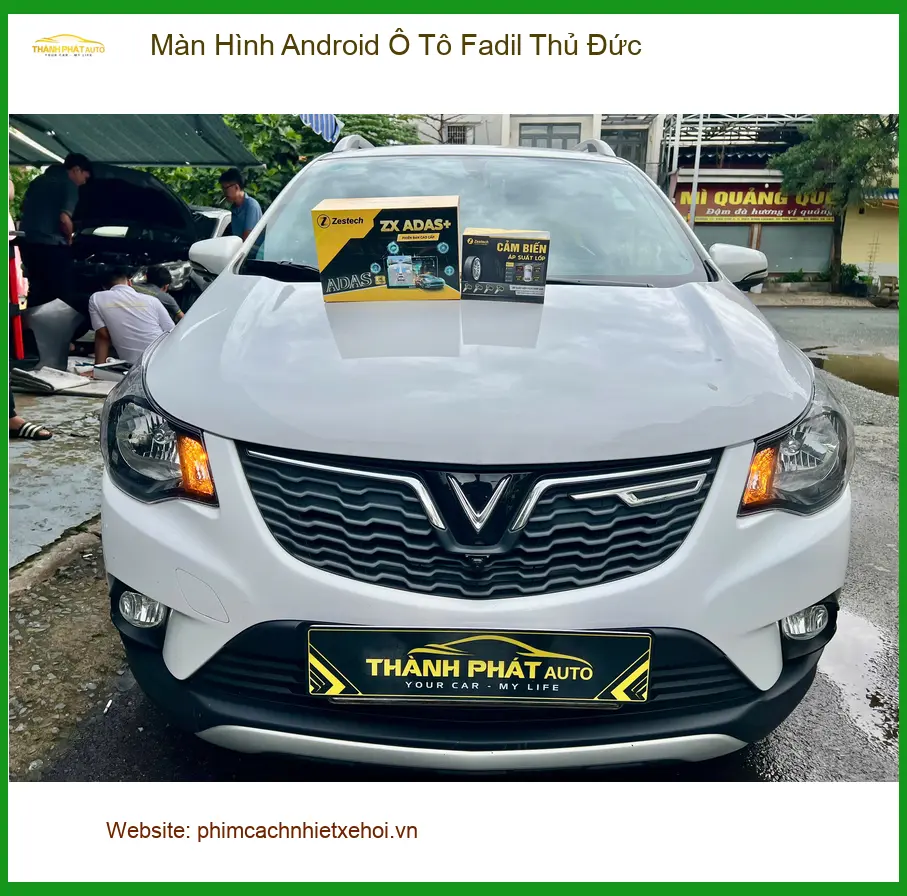 Chị Mai lắp Màn Hình Android cho Fadil tại Thủ Đức sau khi màn zin hỏng