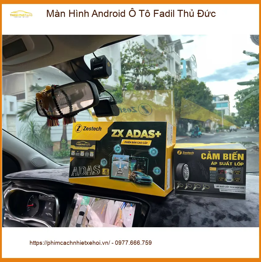 Chị Mai lắp Màn Hình Android cho Fadil tại Thủ Đức sau khi màn zin hỏng ảnh thực tế 3
