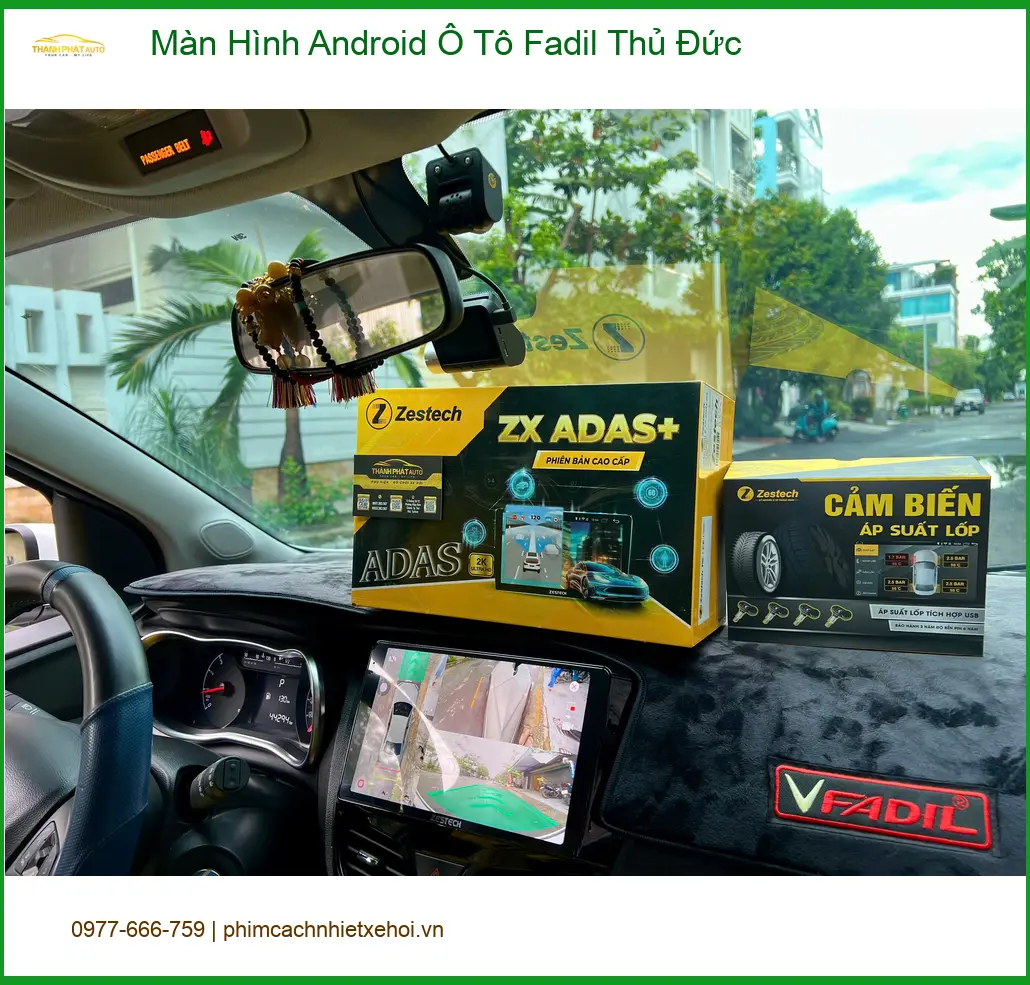 Chị Mai lắp Màn Hình Android cho Fadil tại Thủ Đức sau khi màn zin hỏng ảnh thực tế 4