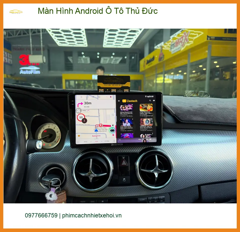 Anh Phi nâng cấp Màn Hình Android ô tô HR-V tại Thủ Đức để lái xe tiện nghi