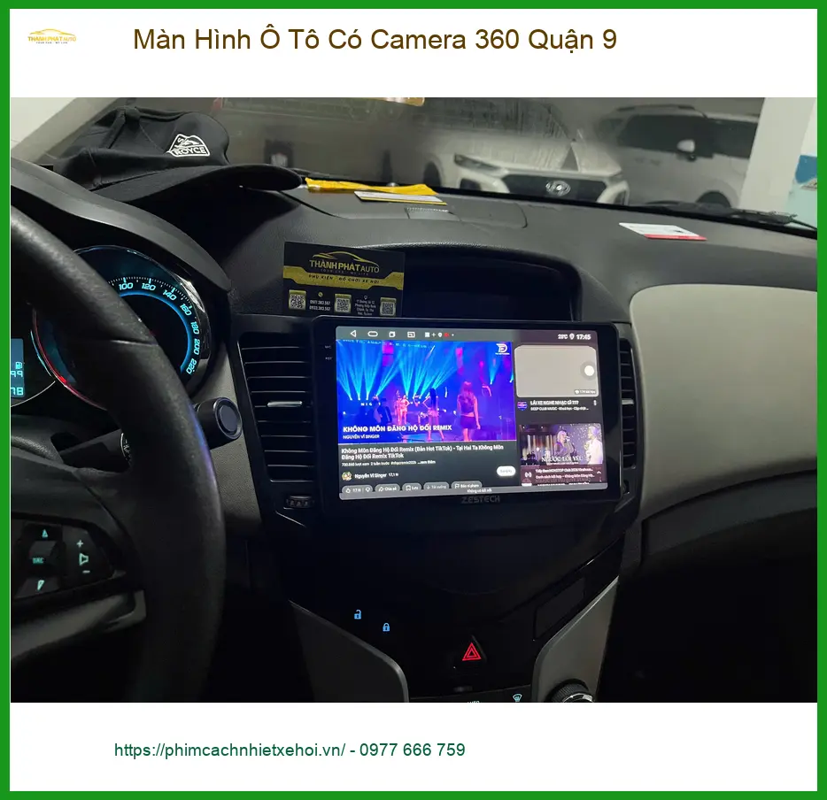 Anh Long nâng cấp Màn Hình Ô Tô Có Camera 360 cho Outlander tại Quận 9 ảnh thực tế 2