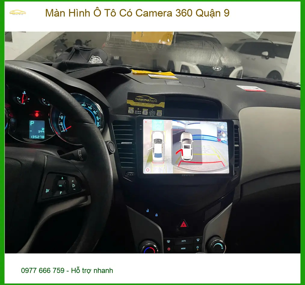 Anh Long nâng cấp Màn Hình Ô Tô Có Camera 360 cho Outlander tại Quận 9 ảnh thực tế 4