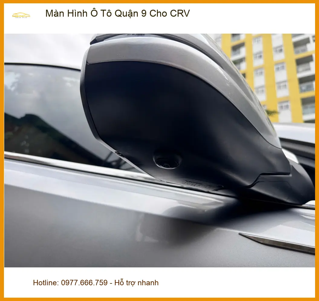 Anh Cường lắp màn hình ô tô thông minh cho CRV tại Quận 9 để lái xe tiện nghi hơn