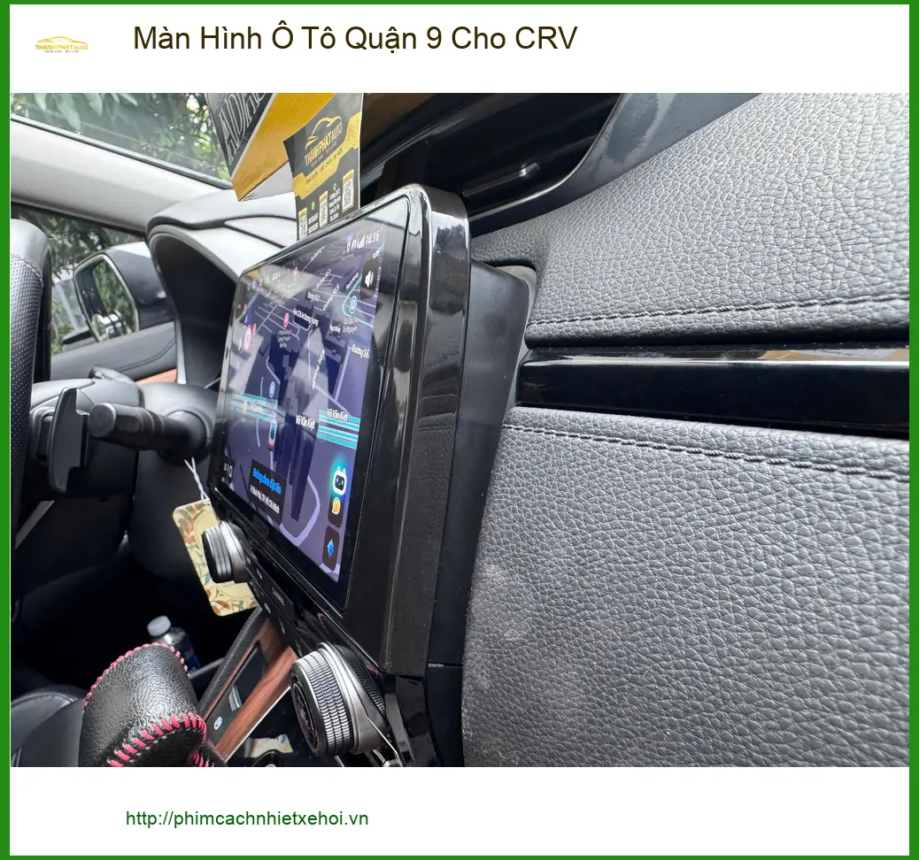 Anh Cường lắp màn hình ô tô thông minh cho CRV tại Quận 9 để lái xe tiện nghi hơn ảnh thực tế 4