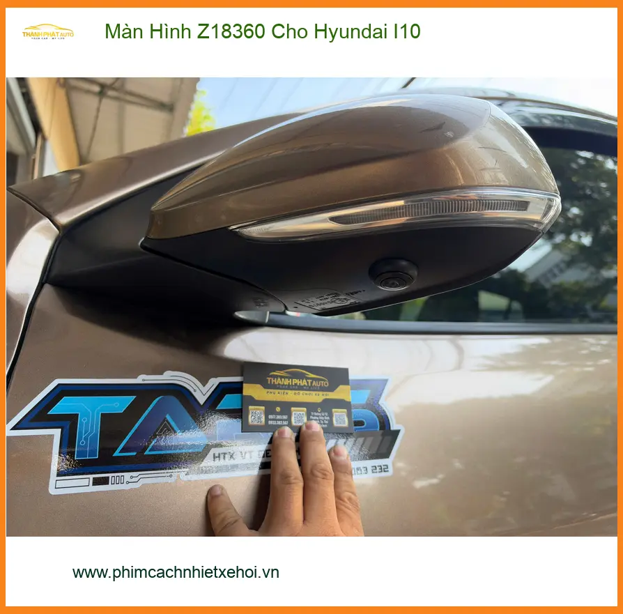 Anh Khải lắp Màn Hình Z18360 Hyundai I10 tại Quận 9, cần nhiều tính năng. ảnh thực tế 5