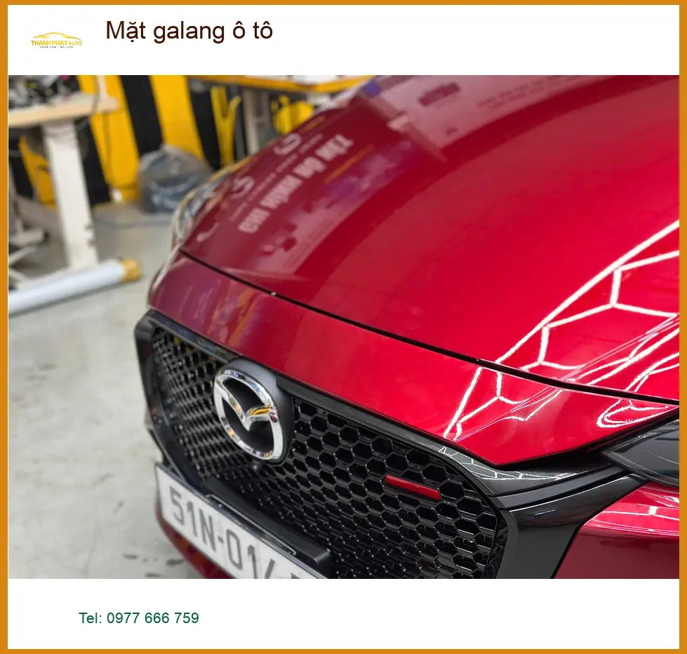 Anh Duy Khang độ mặt galang ô tô Hyundai Accent uy tín tại Bình Chánh