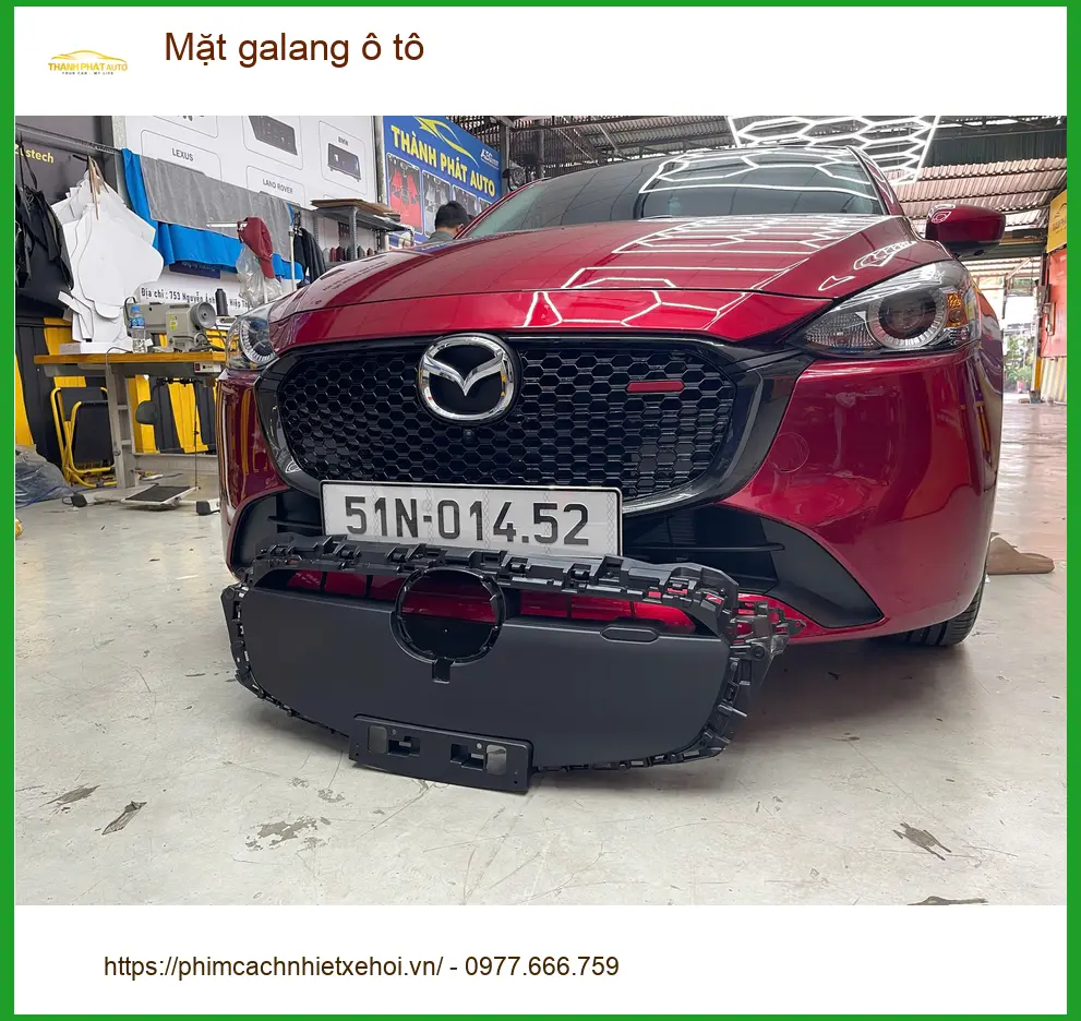 Anh Duy Khang độ mặt galang ô tô Hyundai Accent uy tín tại Bình Chánh ảnh thực tế 2