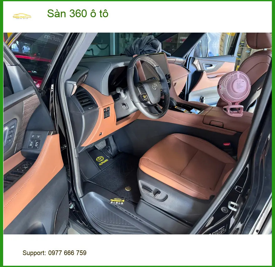 Anh Hưng lắp Sàn 360 ô tô cho Kia K3 ở Quận 6 vì sàn xe cũ bẩn
