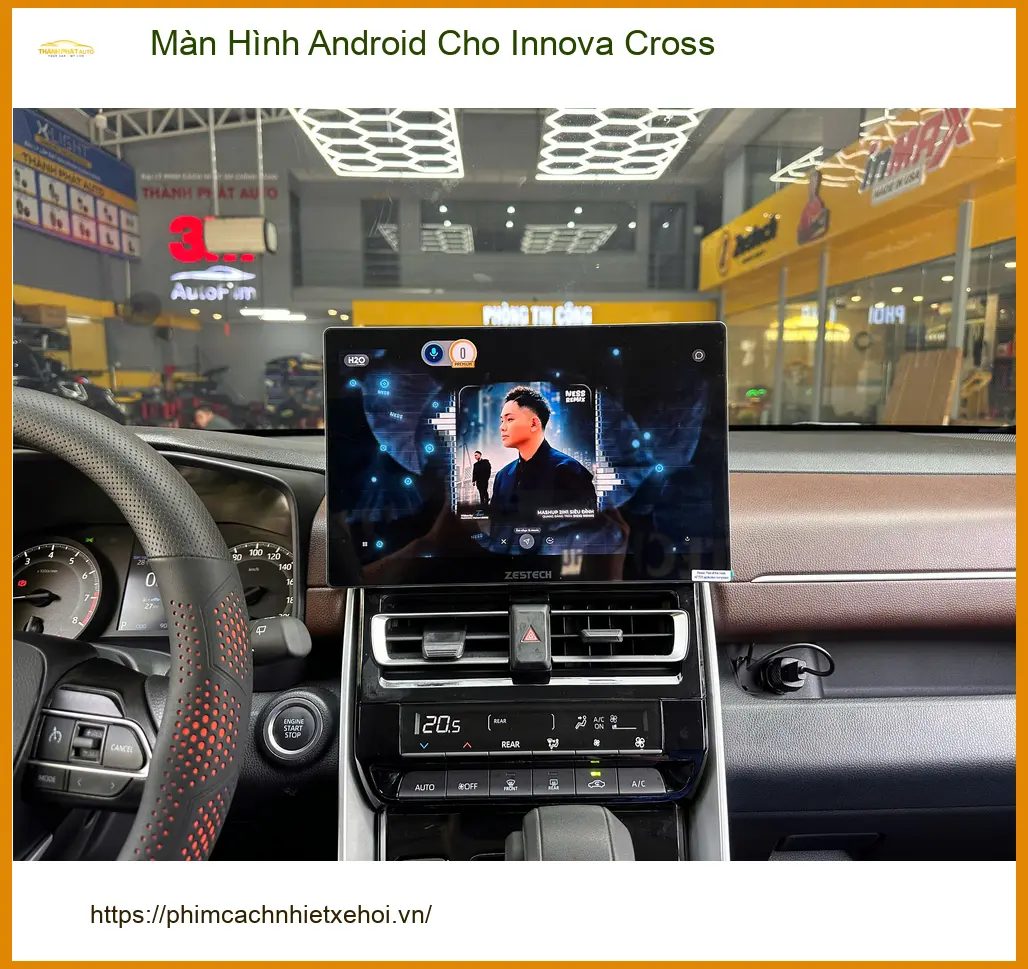 Anh Tùng lắp Màn Hình Android Cho Innova Cross tại Quận 9 ảnh thực tế 2