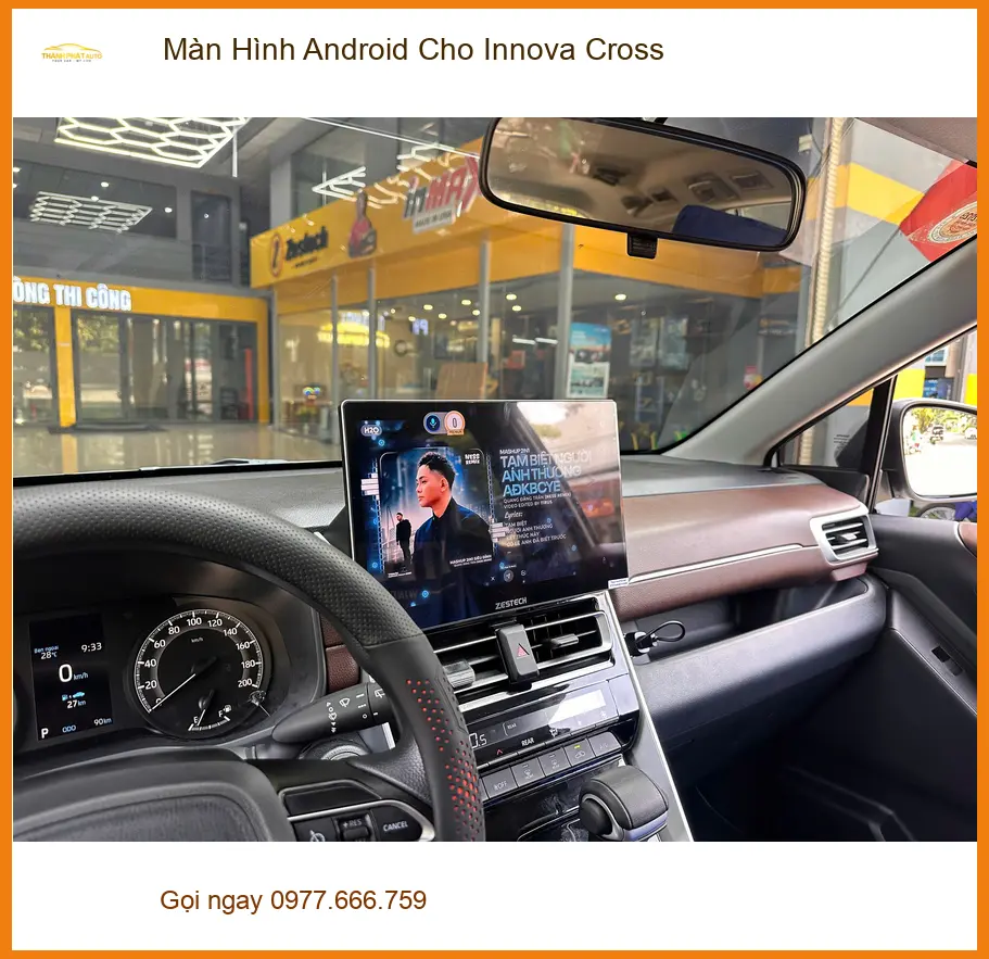 Anh Tùng lắp Màn Hình Android Cho Innova Cross tại Quận 9 ảnh thực tế 3